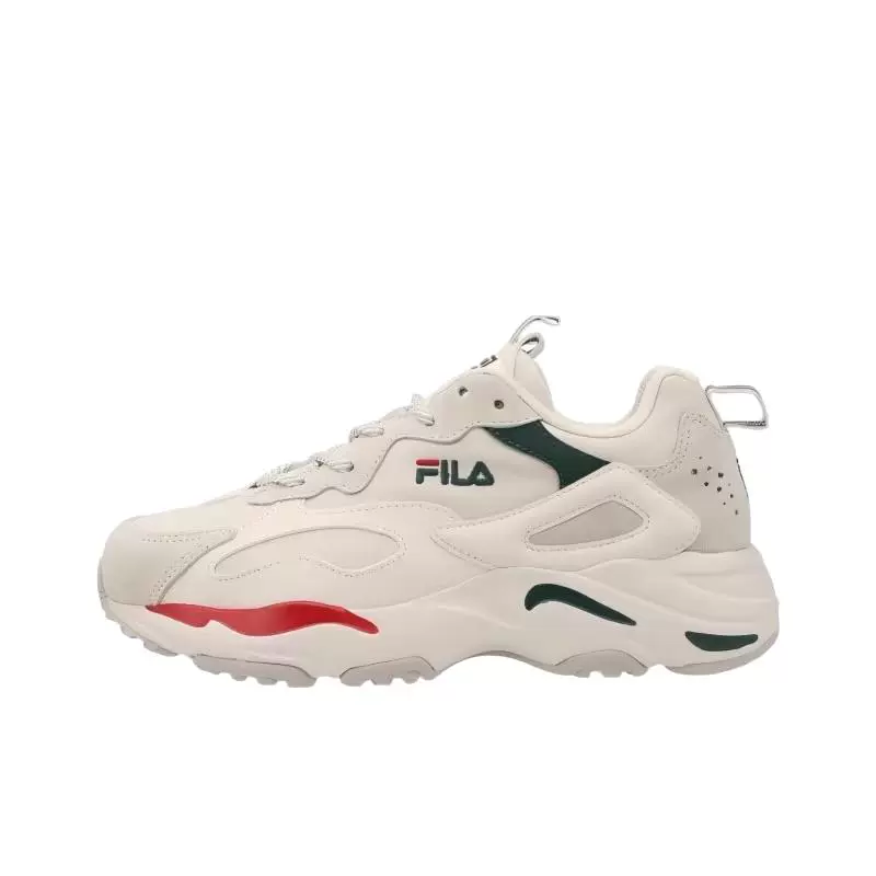 FILA Tracer织物复古休 减震防滑透气老爹鞋男女同款 韩版 ￥299