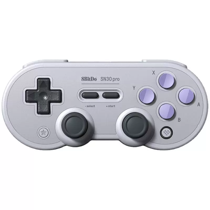 8BITDO 八位堂 SN30 Pro 经典版 蓝牙双模游戏手柄 灰白色 ￥38