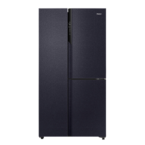 Haier 海尔 全食鲜系列 BCD-501WLHTS19B9U1 风冷T型对开门冰箱 501L 暗墨澜 5399元（