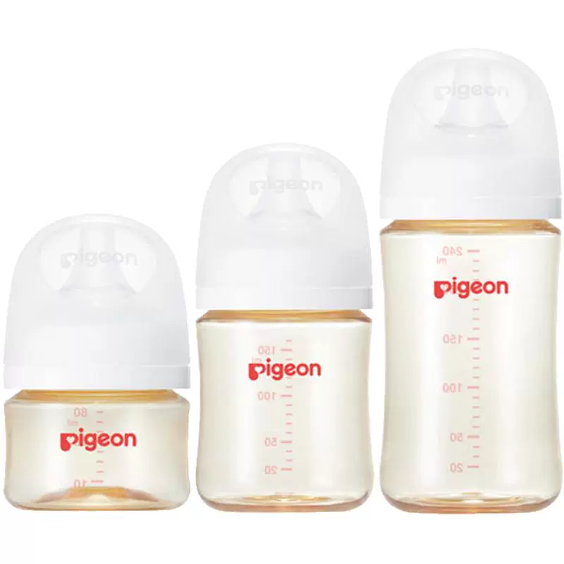 Pigeon 贝亲 自然实感第3代PRO系列 PPSU奶瓶 160ml ￥49.5