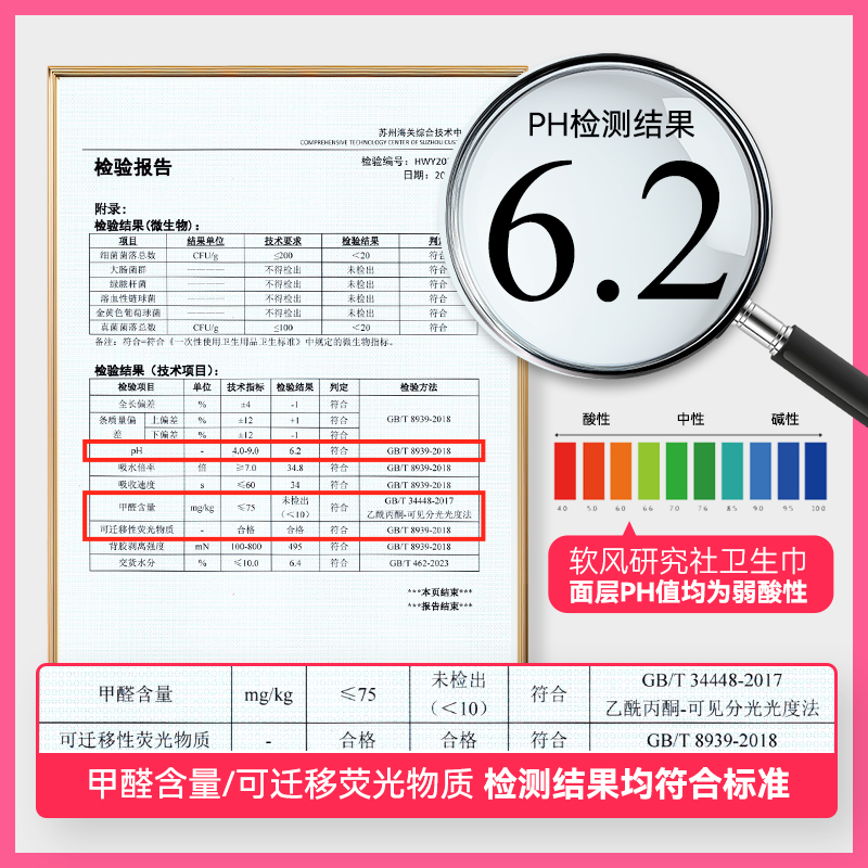 Pur lab 软风研究社 少女卫生巾贴身防漏超薄姨妈巾护垫包装1包155mm40片 9.9元