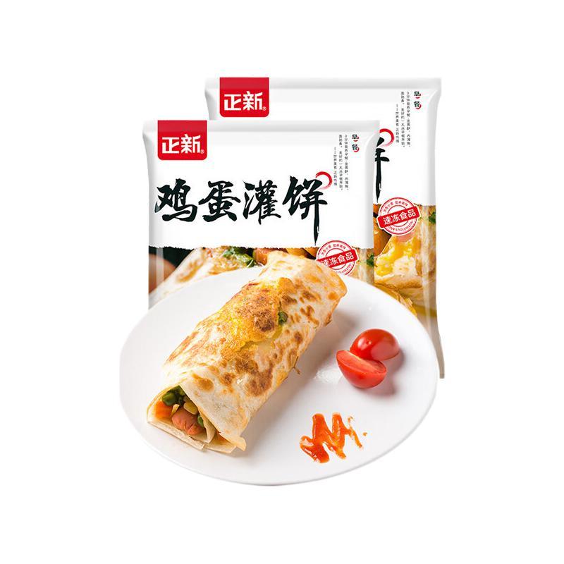 正新 手抓饼 原味100g*10片+葱味100g*10片 19.8元（需用券）