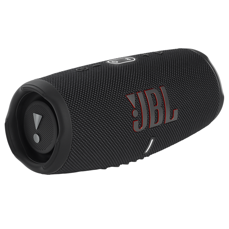JBL CHARGE5【国家补贴】冲击波五代 便携蓝牙音箱+低音炮 户外防水防尘音响 增强版赛道扬声器 黑色 999元