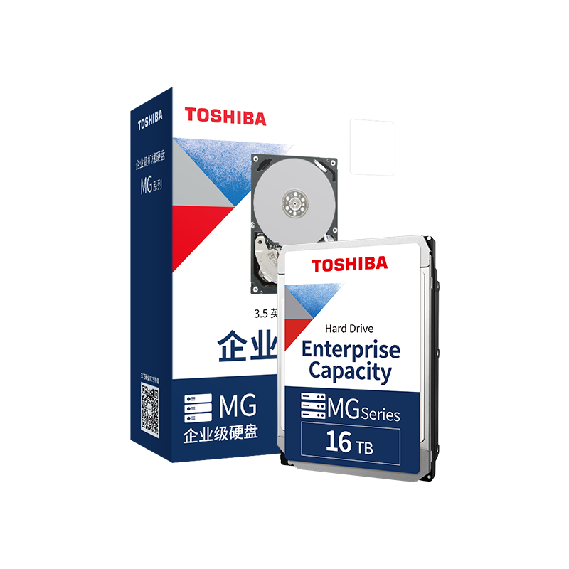 plus会员：东芝(TOSHIBA)16TB 7200转 512M SATA接口 企业级硬盘(MG08ACA16TE) 1869.01元