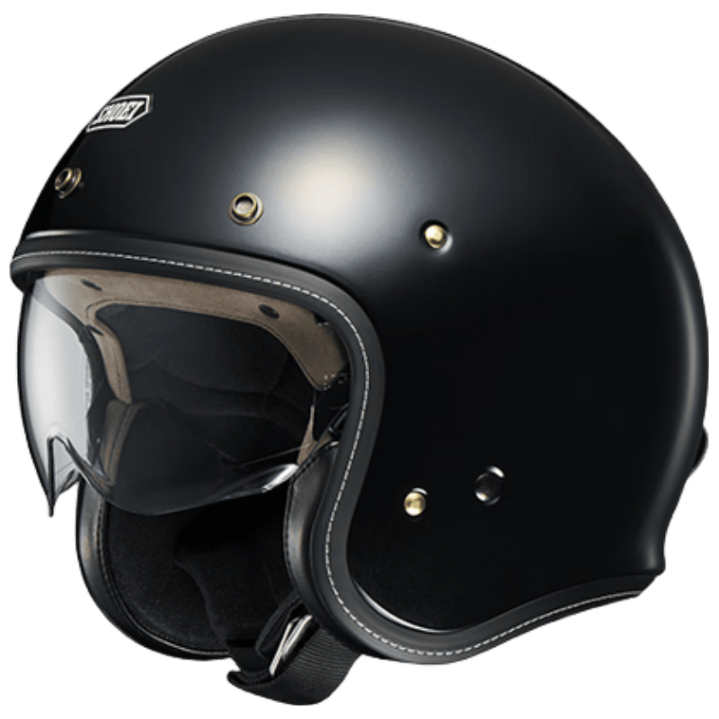 SHOEI JO 夏季踏板3/4盔 亮黑 M(57-58CM) 1779元（需用券）