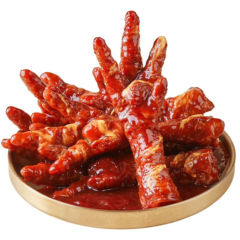 PLUS会员：良品铺子 韩式辣芝士虎皮凤爪 400g 开袋即食 14.41元