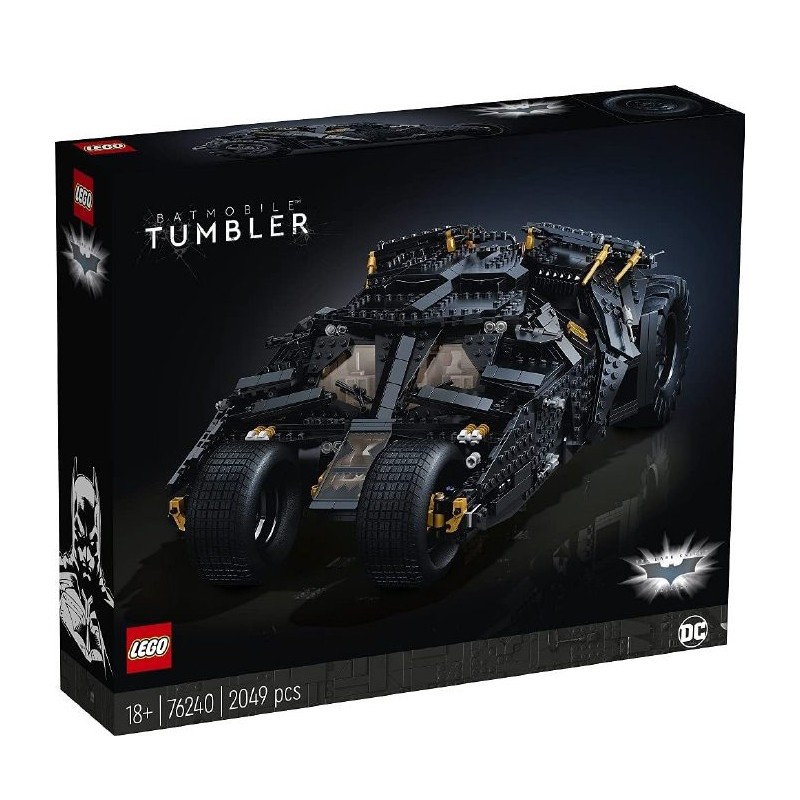 PLUS会员：乐高 LEGO Batman蝙蝠侠系列 76240 蝙蝠战车 Tumbler 1089元（拍下立减）