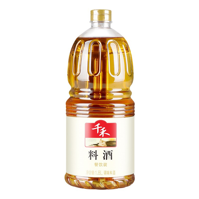 千禾 料酒 1.8L 餐饮装 9.9元