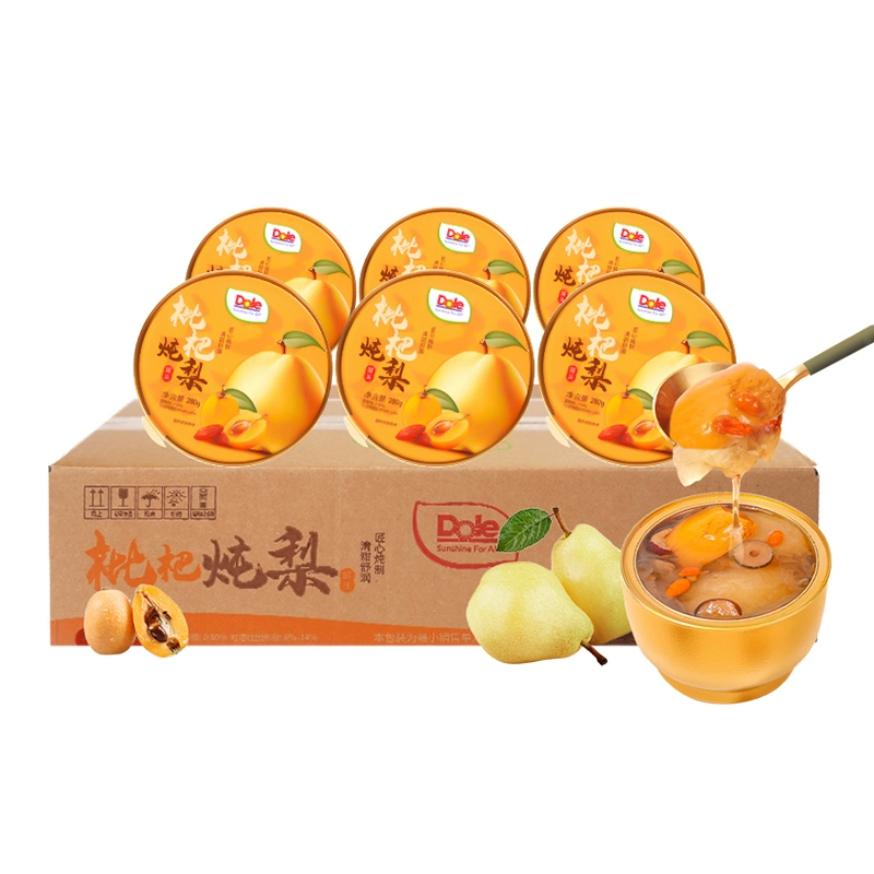 Dole 都乐 枇杷炖梨 280g*6罐 ￥55.9