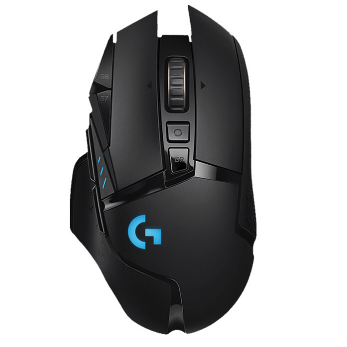 罗技 logitech G502 2.4G LIGHTSPEED 无线鼠标 25600DPI RGB 黑色 369.76元