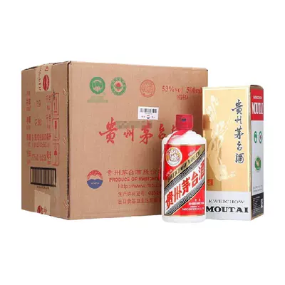 88VIP：贵州飞天茅台 53度 白酒 500ml×6瓶 14312.34元包邮(合2385.39元/瓶)