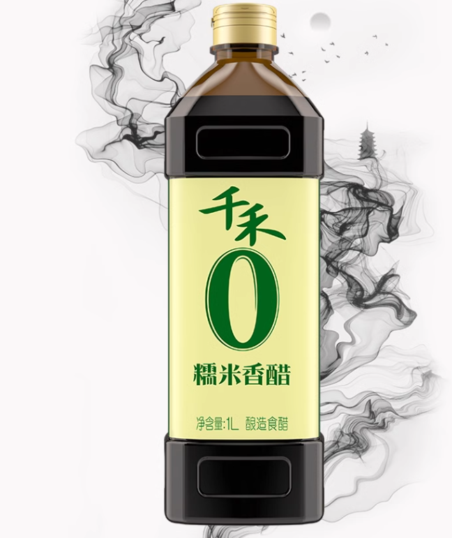 千禾 零添加 糯米香醋 1L ￥8.4