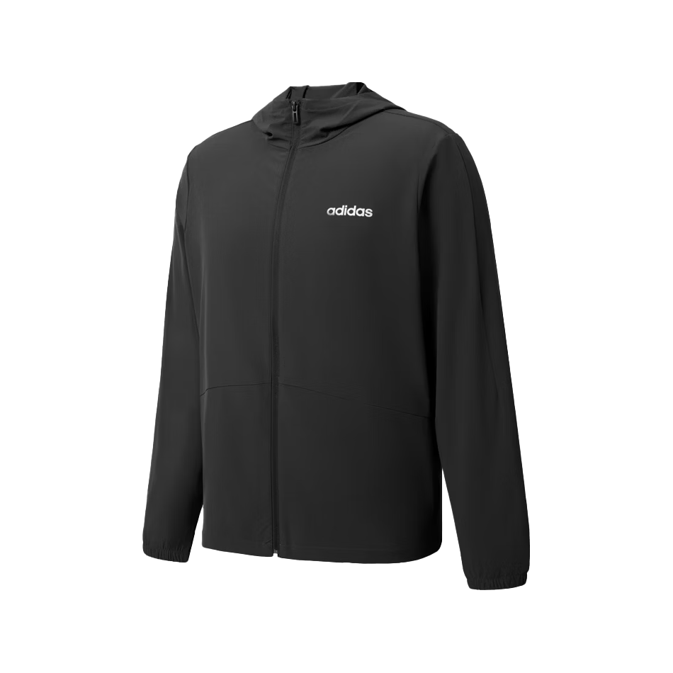 移动端、京东百亿补贴：adidas 防风 连帽夹克 M 189元