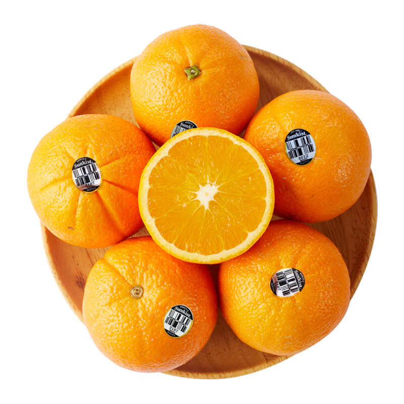新奇士（Sunkist）美国晚熟脐橙 黑标 4kg礼盒装 单果190g起 109.9元