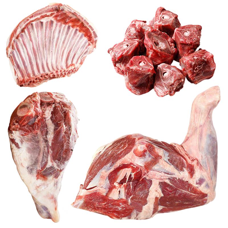 88VIP:大庄园原切羊肉半羊礼盒10斤进口羊肉羊腿羊排羊蝎子送礼盒 141.55元（