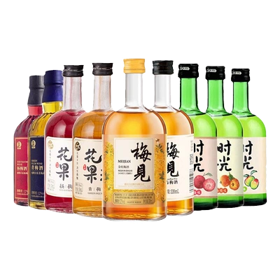 梅见青梅酒红动果酒330ml 13.8元（需首购礼金）