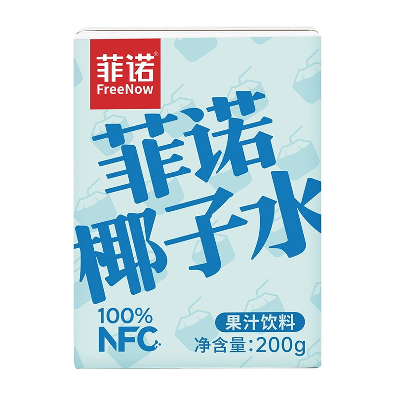 FreeNow 菲诺 NFC100%椰子水200g*12盒 ￥35.9