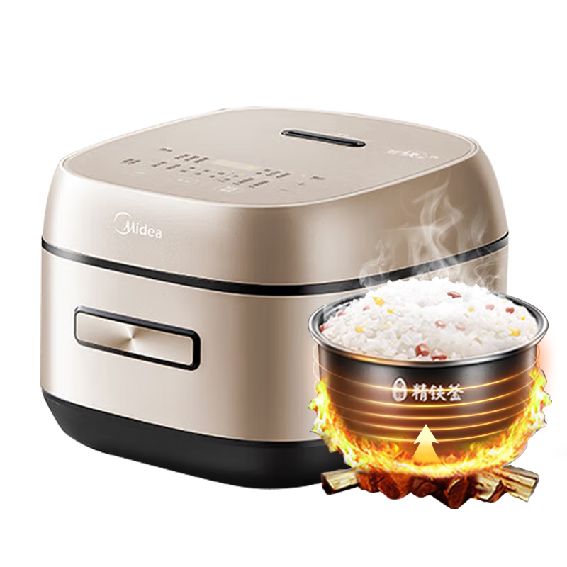 PLUS会员：Midea 美的 IH电饭煲4L HC455 4L 275.76元包邮（需用券）