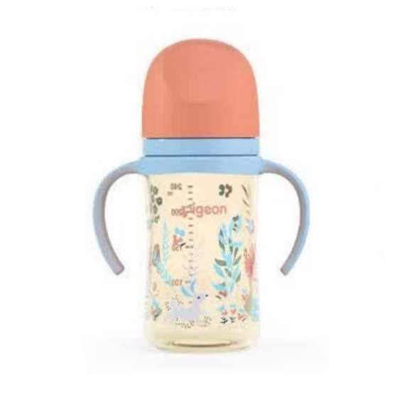 贝亲奶瓶ppsu 婴儿奶瓶大容量宽口径双把手 330ml 88.2元