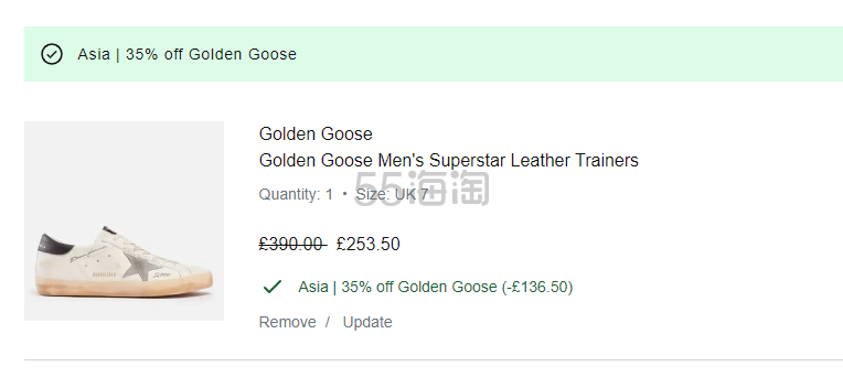 Coggles：Golden Goose 全线小脏鞋热卖