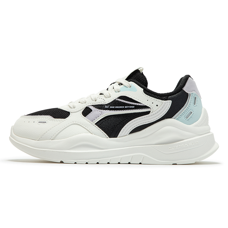 361° 小鹿鞋361度女鞋运动鞋2024秋季耐磨防滑老爹鞋子女子增高休闲鞋 69元