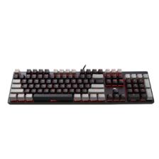 Hyeku 黑峡谷 GK715s 104键 有线机械键盘 黑灰色 凯华BOX红轴 单光 229元