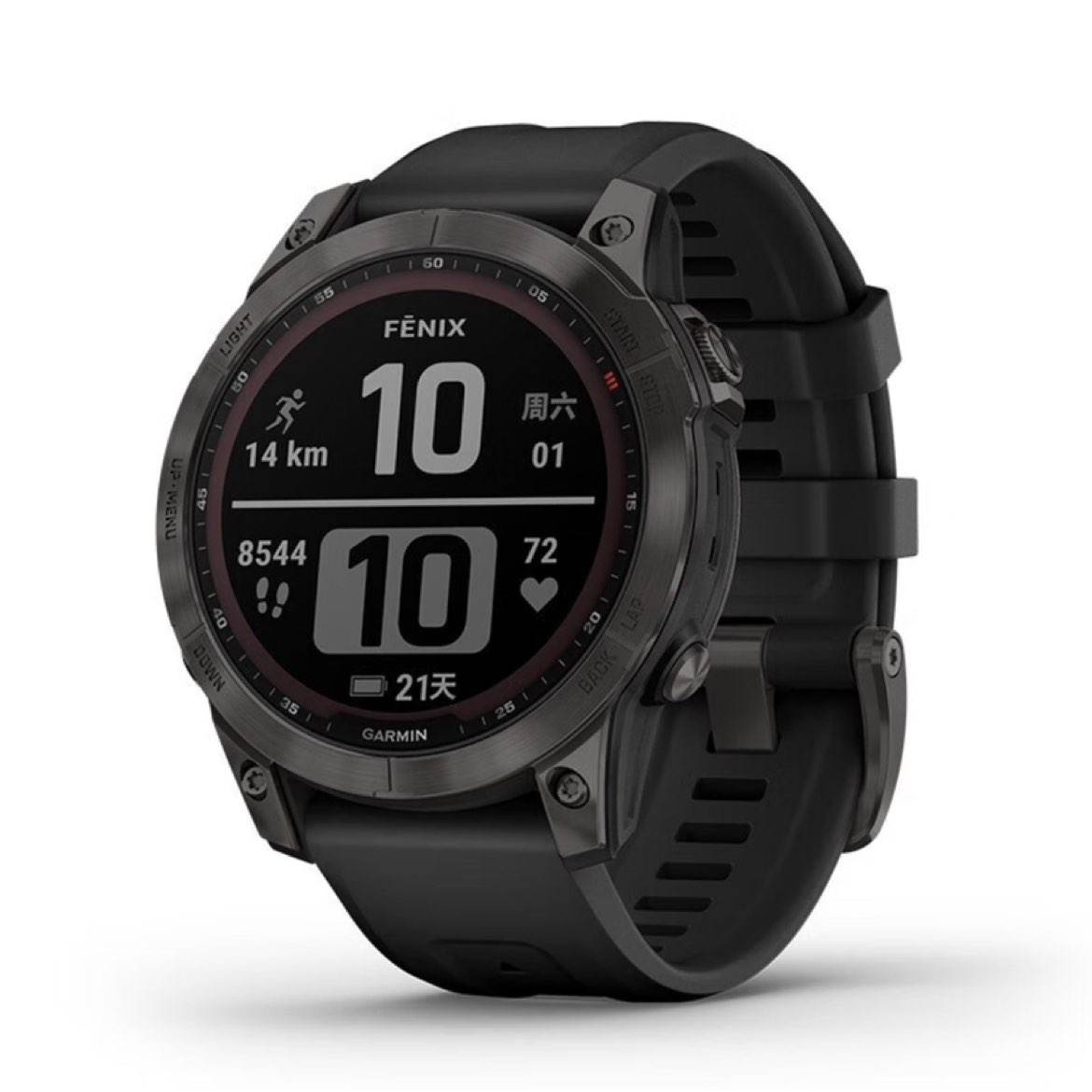 Plus:佳明（GARMIN）Fenix7 DLC碳黑旗舰版 需凑单 3619.98元（以旧换新券后3449.98）