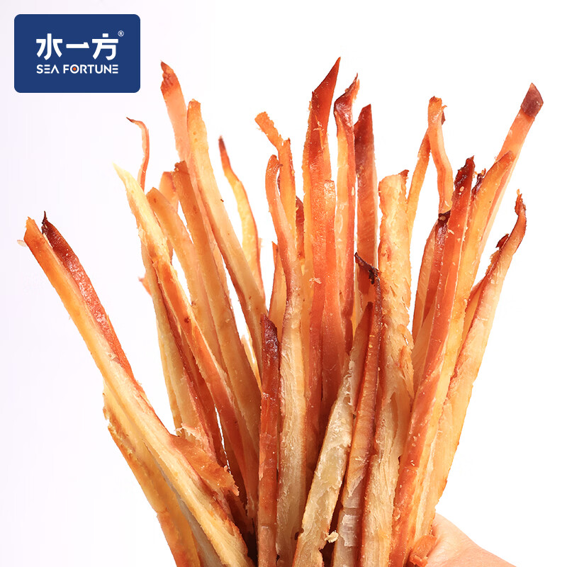 水一方 烤鱿鱼条 50g 即食海味零食 5.5元（需买6件，需用券）