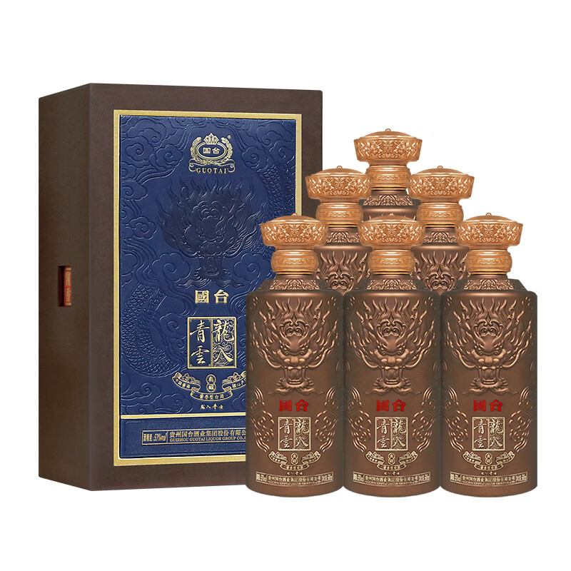 MOUTAI 茅台 国台贵州国台酒业 53度 500mL 6瓶 国台 龙入青云 1608元（需用券）