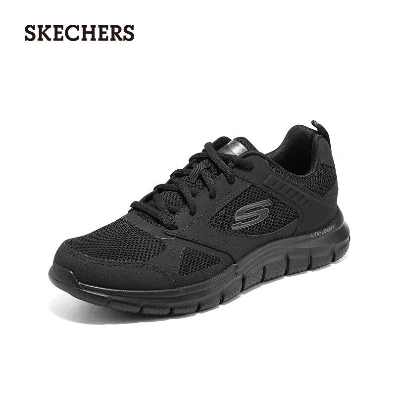 SKECHERS 斯凯奇 男士软底网面减震跑步鞋 232398 110元（需凑单，共154.14元）