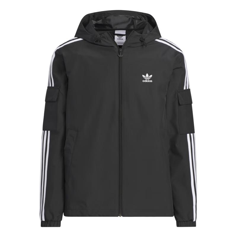 adidas 经典三条纹 运动连帽夹克 363元（需用券）