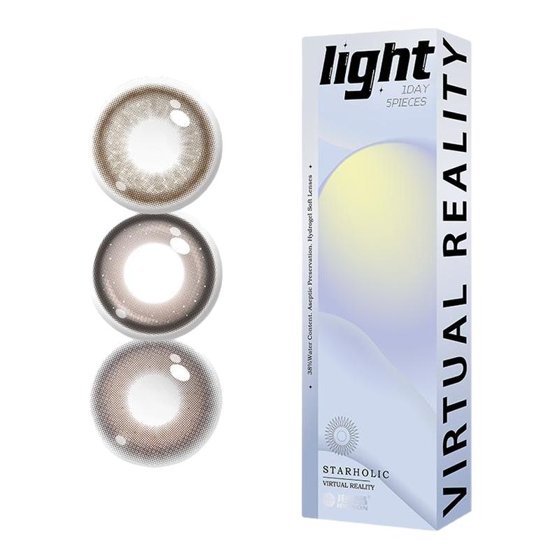 淘金币可用：海昌 星眸印象之美软性亲水接触镜 日抛30片 79元（需用券）