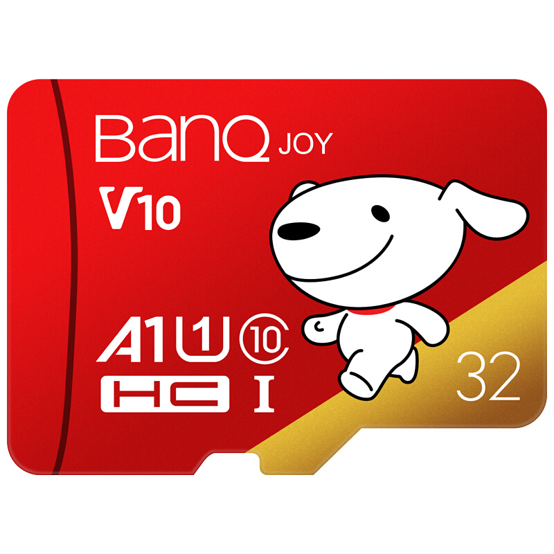 PLUS会员：BanQ 方捷 U1 PRO 京东JOY Micro-SD存储卡 32GB（UHS-I、V30、U3、A1） 10.7元