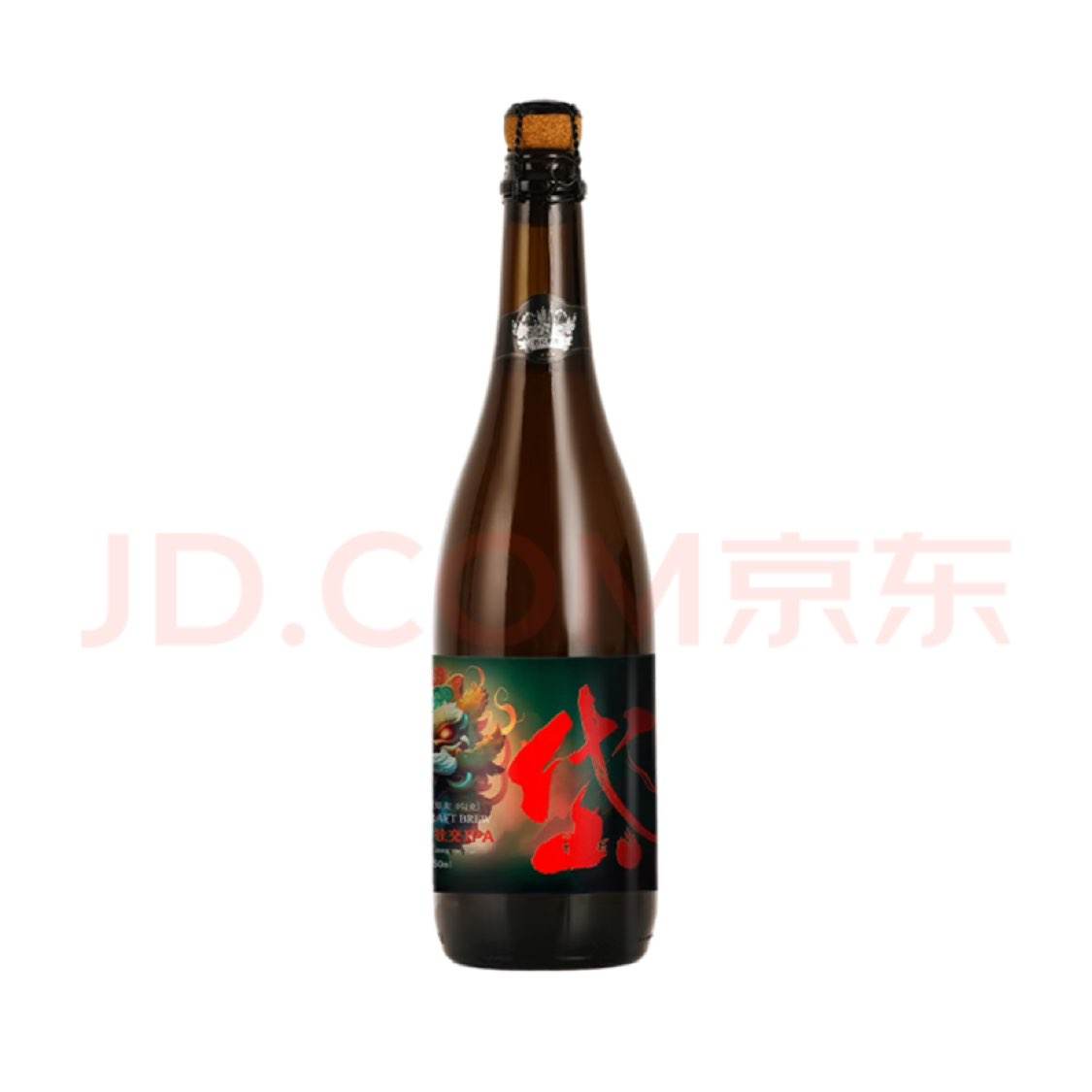 岱记精酿 狮舞2号社交IPA750ml*2瓶 39.5元（京东试用）