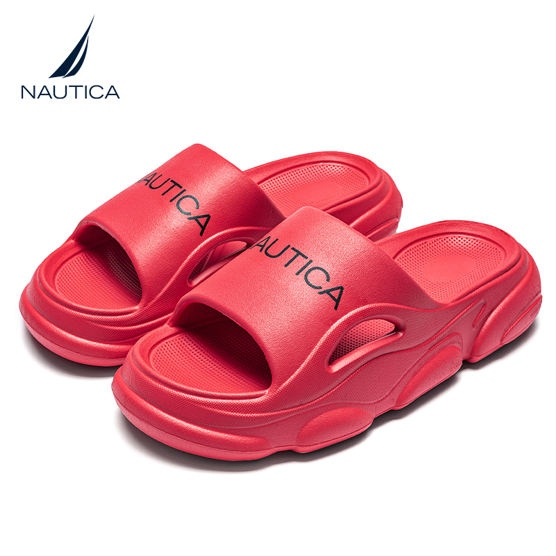 NAUTICA 诺帝卡 踩屎感厚底拖鞋 TB60738485 159元包邮