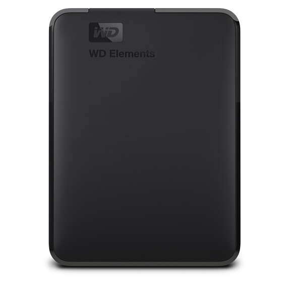西部数据 Elements 新元素系列 2.5英寸Micro-B便携移动机械硬盘 2TB USB3.0 黑色 519