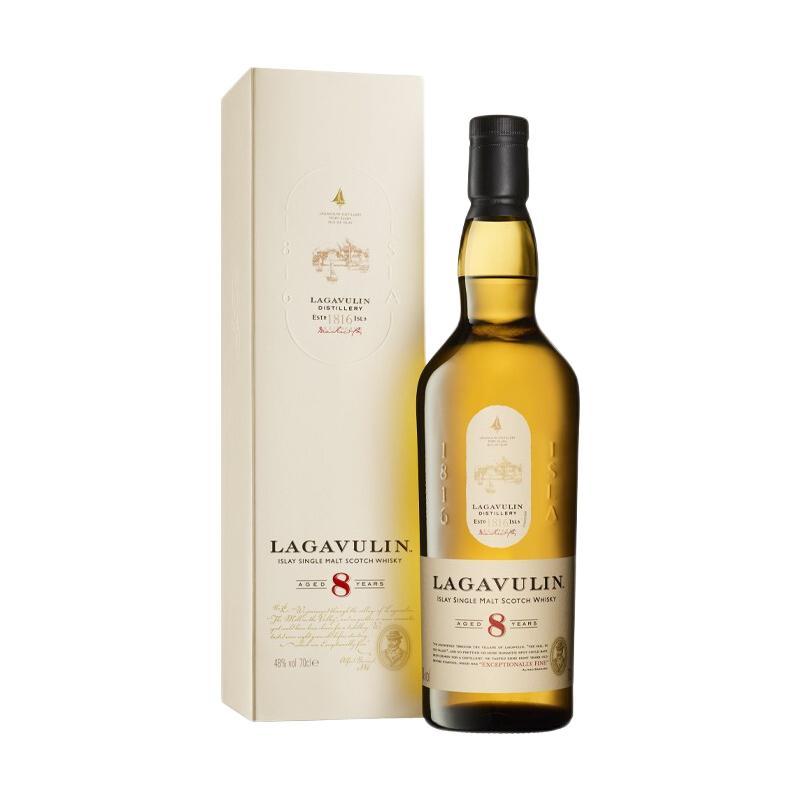 LAGAVULIN 乐加维林 8年 苏格兰 单一麦芽威士忌 48%vol 700ml 342元