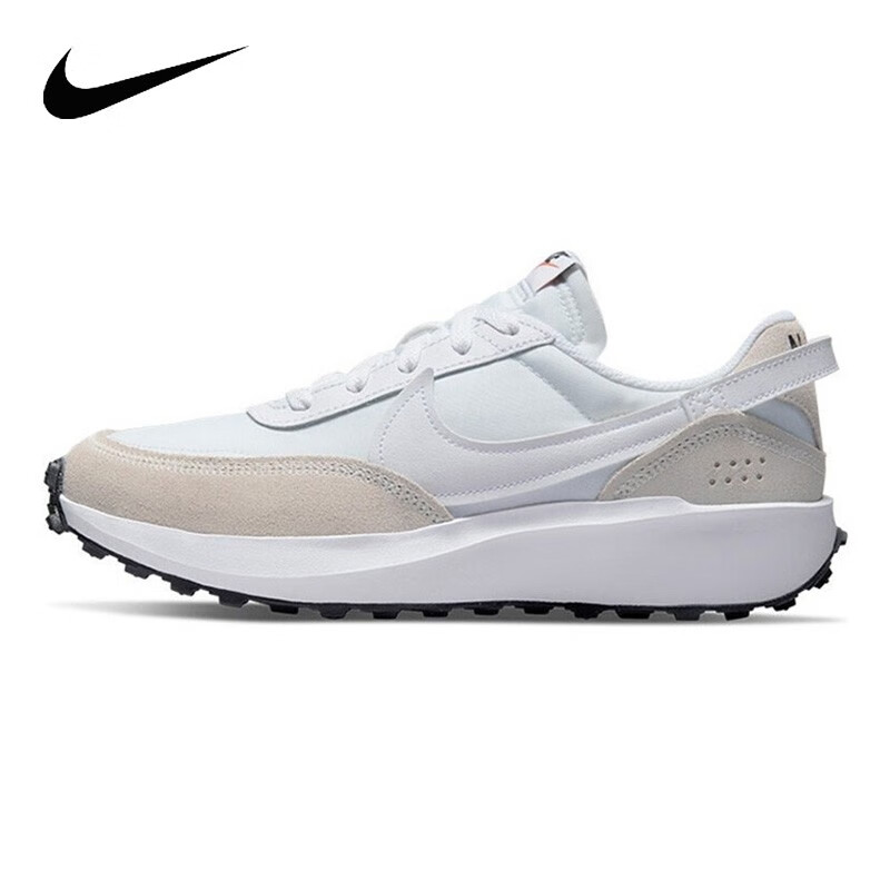 NIKE 耐克 女鞋 WAFFLE DEBUT复古低帮运动休闲跑步鞋 DH9523-003 DH9523-100 36 198.01元