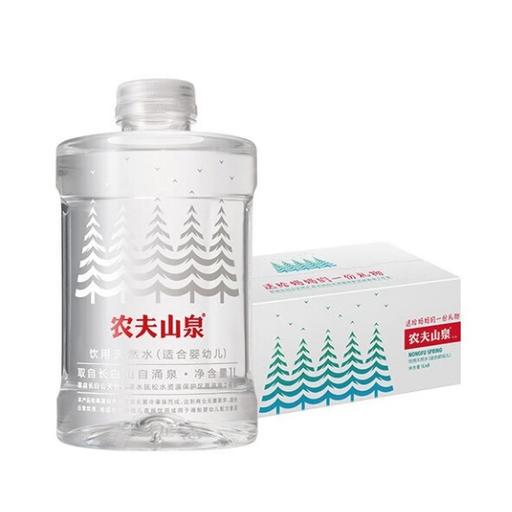 农夫山泉 饮用天然水【适合婴幼儿】1L*8瓶整箱 临期4.25 54元（需用券）