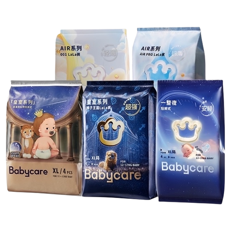 babycare 一整夜系列 纸尿裤 L4片 ￥7.55