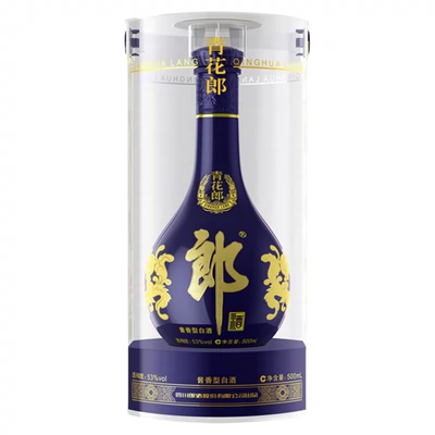 88VIP、需福袋：郎酒 青花郎53度酱香型高档白酒500ml*1瓶 返后817.43元（847.43元