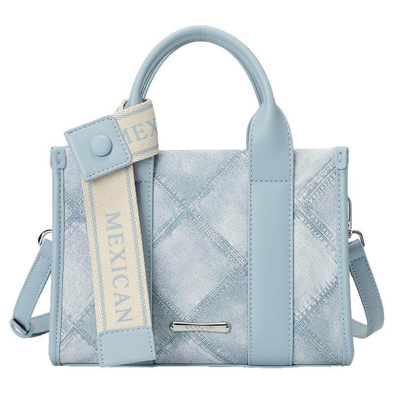 稻草人 包包女2025手提包时尚百搭通勤女款斜挎包蓝色女包 140元（需用券）