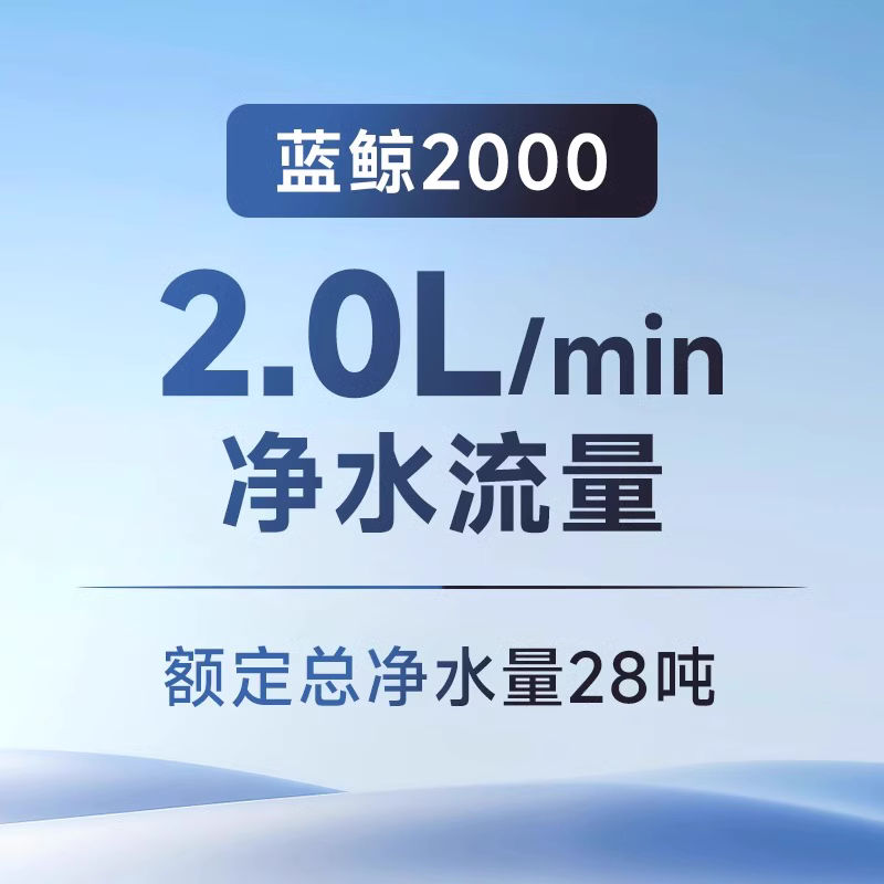 A.O.史密斯 R1600BG1 反渗透纯水机 600G 2449元（需用券）