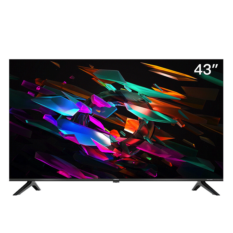 康佳 电视 y43 43英寸 全面屏 2k全高清 12bit色彩 智慧语音液晶电视