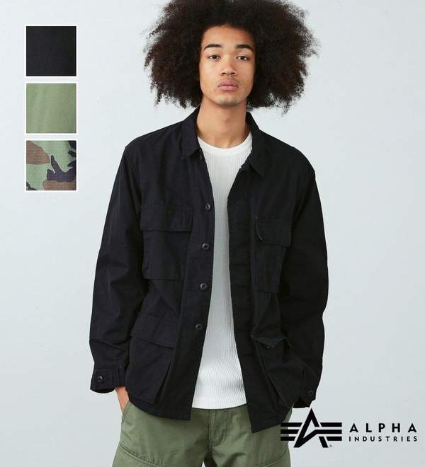 Alpha Industries 阿尔法工业 B.D.U. 男士战地夹克外套TA1629429元（可3件9折）