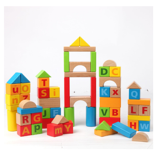 Hape 环保木质花园大颗粒  80粒花园积木 1-3Y E8312 98元（需用券）
