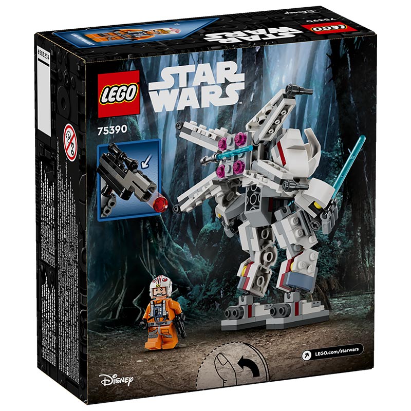 LEGO 乐高 星球大战系列 75390 卢克·天行者 X-翼机甲 109元