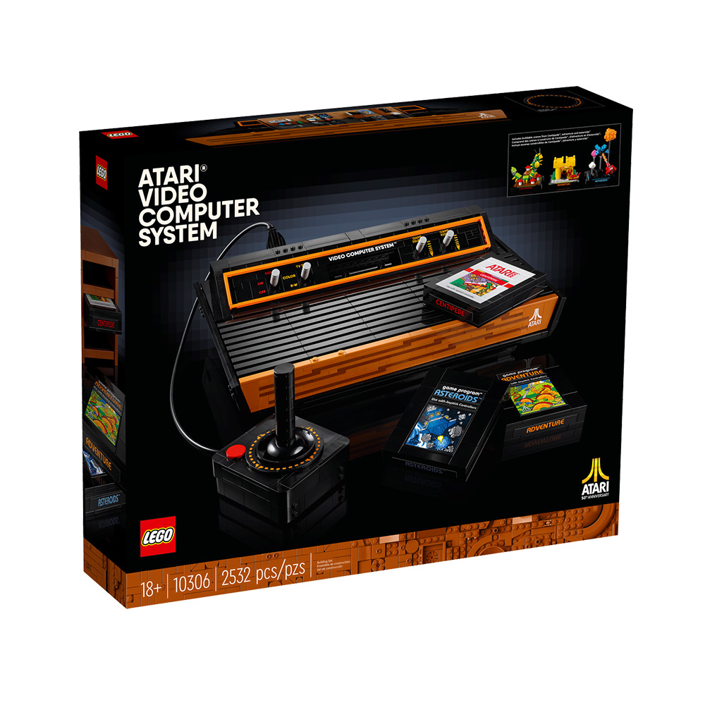 LEGO 乐高 10306雅达利2600游戏机儿童拼装积木玩具男孩礼物 1234.05元