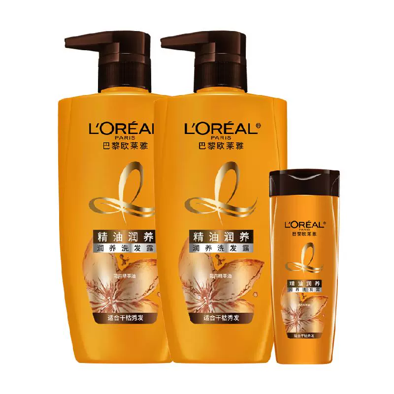 L'OREAL PARIS 精油润养透明质酸洗发水1000ml ￥54.31