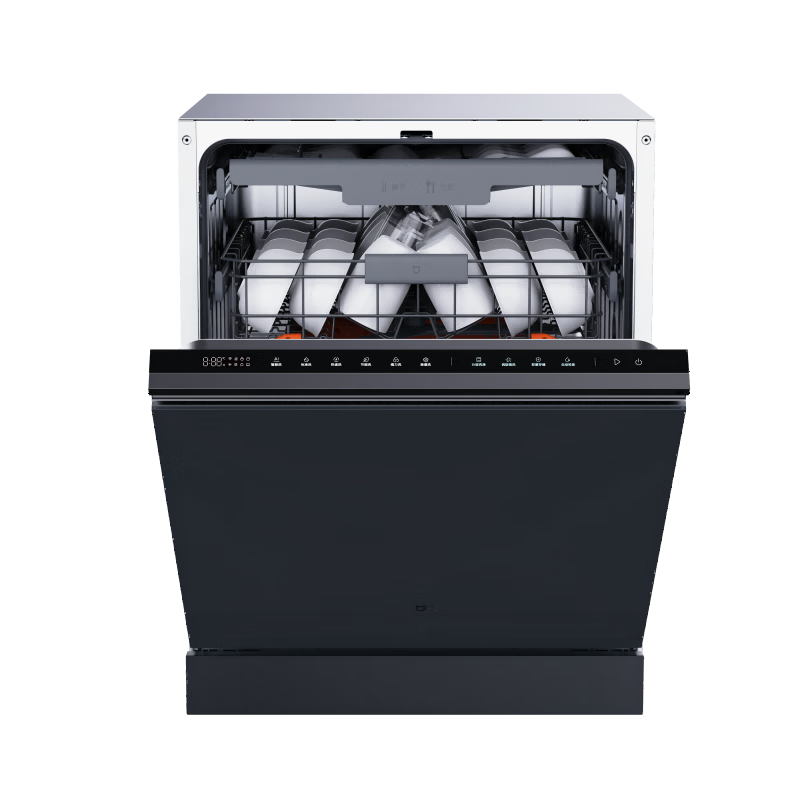 618预售、PLUS会员：MIJIA 米家 P2系列 QMDW1603M 嵌入式洗碗机 16套 黑色 5437元+9.9